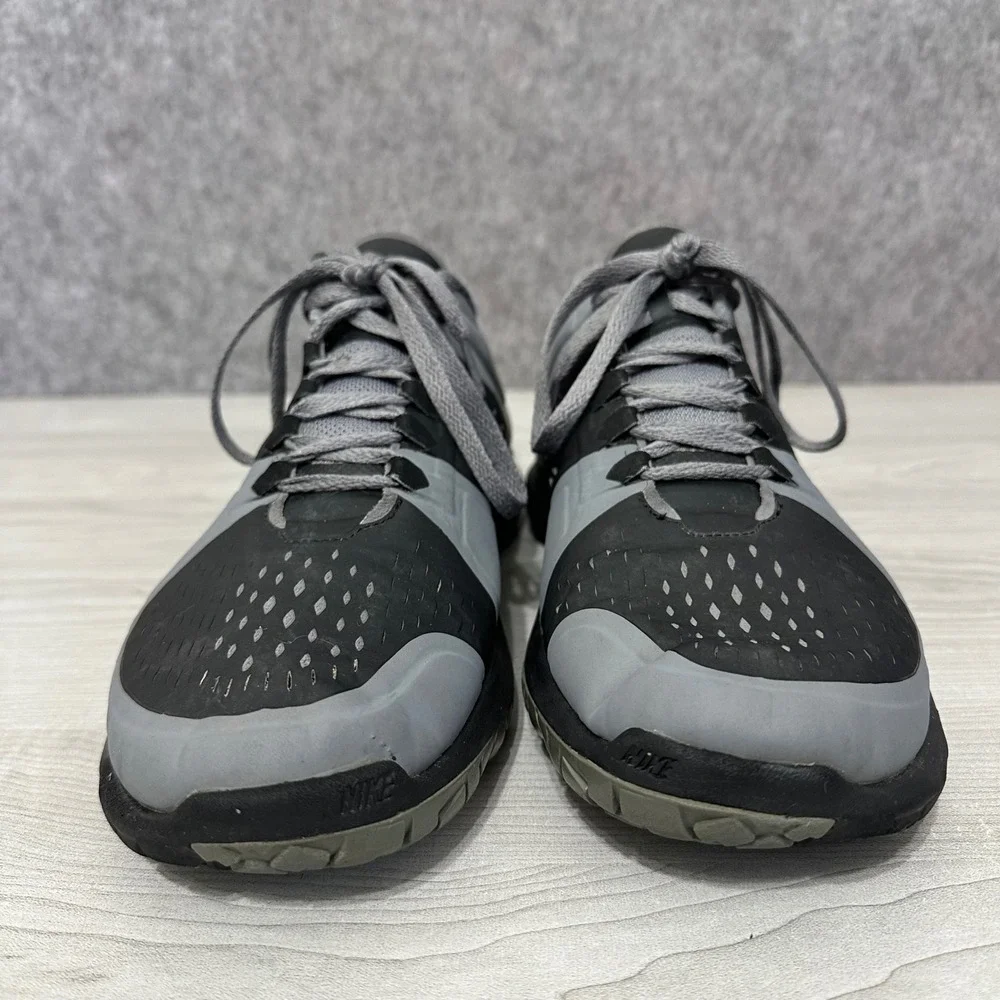 Nike FS Lite‎ Trainer Mens 11.5 Gray Black Running Shoes 615972-006 Low Top Mesh